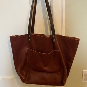 Portland Leather Tote